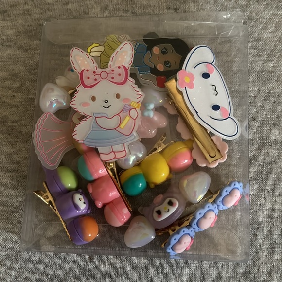 Kids *NIB* Hair Clip Barrettes, 1 Pack, 12 PCS total - Picture 6 of 6